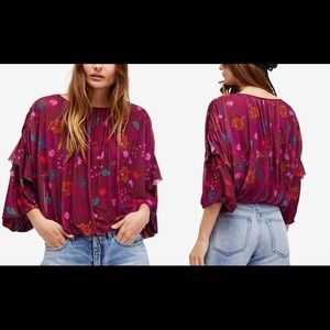 Free People Wildflower Honey Top